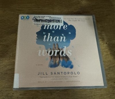 Jill Santopolo More Than Words Audio Book on 7 CD's Approx 8 hrs