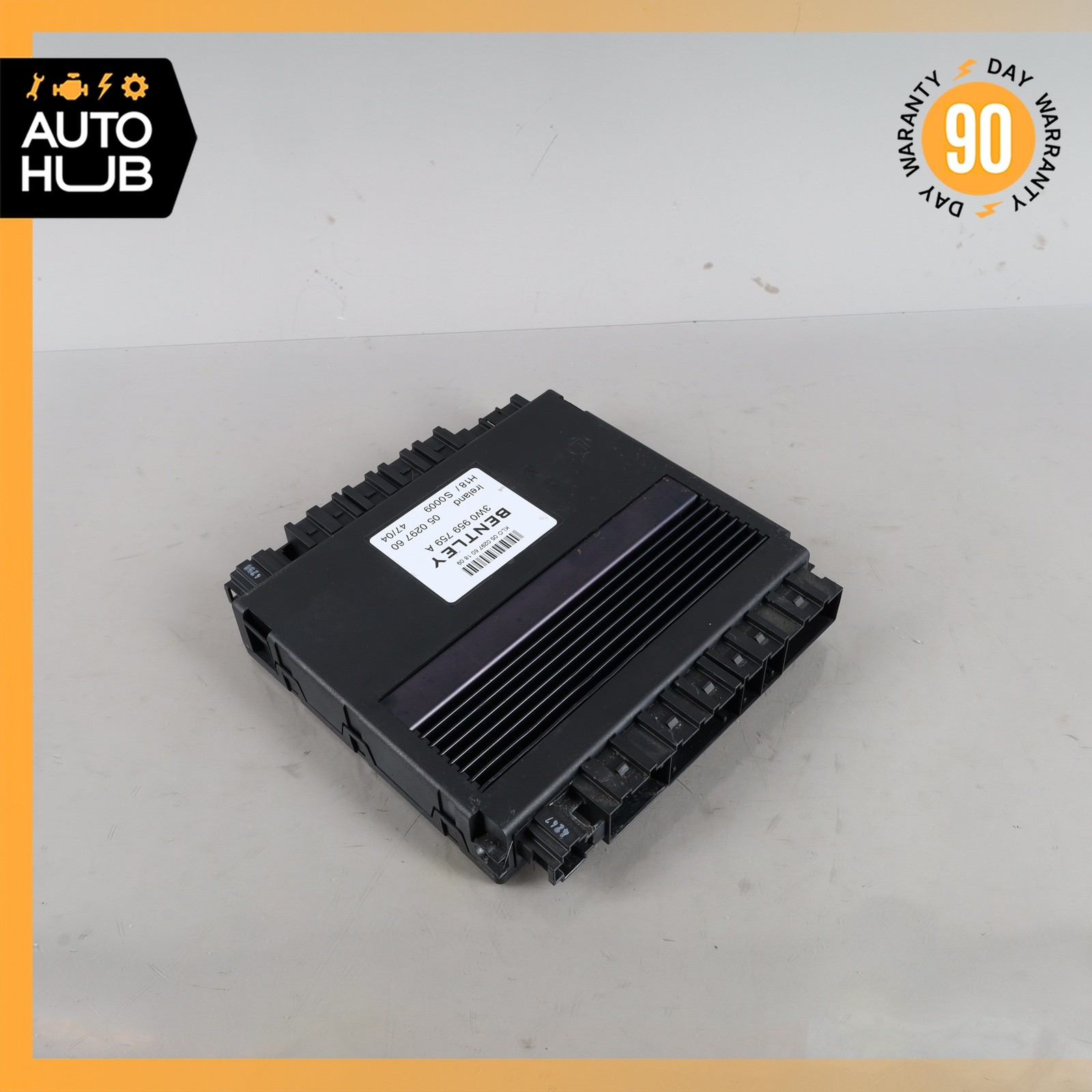 Bentley Continental GT 2003-2011 Front Right Seat control module