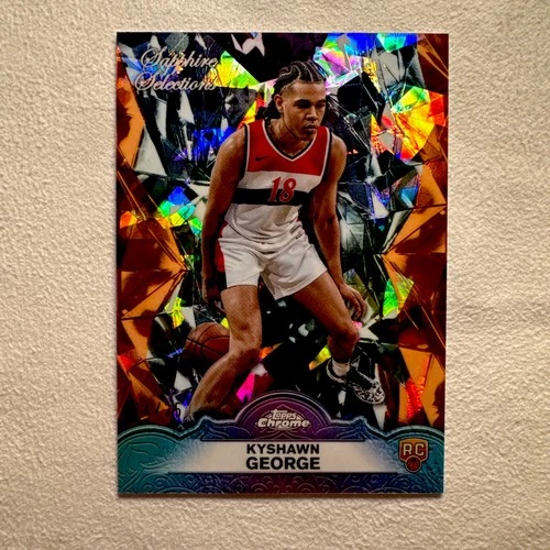 2024-25 Topps Chrome Sapphire Selections SS-15 Kyshawn George RC Case Hit /25 🔥