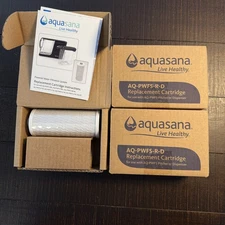 3- Aquasana - AQ-PWFS-R-D - Replacement Filter Cartridge - New in Box 