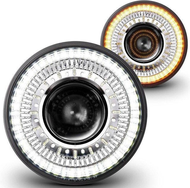TRUE MODS 7-Inch H6024 LED Headlight
