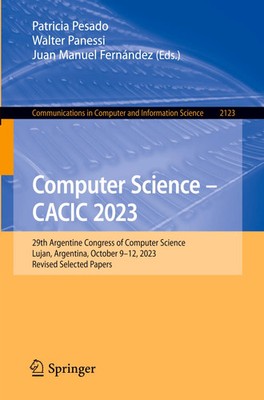 Patricia Pesado (u. a.) | Computer Science - CACIC 2023 | Taschenbuch | Englisch