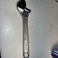 Vintage Craftsman 12 Adjustable Wrench Forged In Usa