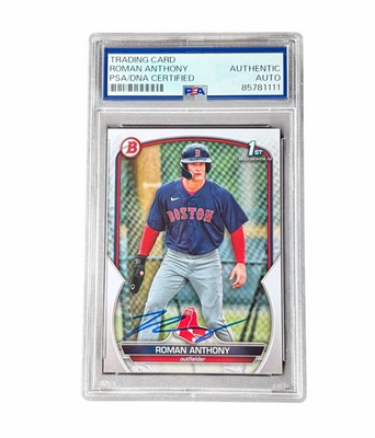 #ad #ad Roman Anthony Signed First Bowman Paper Card Boston Red Sox Auto Autographed $149.99