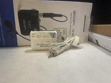 WHITE Zoom F2-BT Field Recorder with Bluetooth- RARE