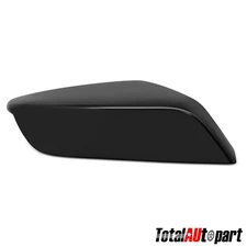 Mirror Cover Cap Smooth Black for Chevrolet Malibu 16-25 Right Passenger Side