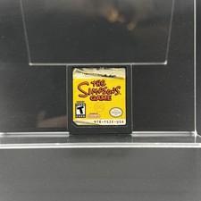 The Simpsons Game Nintendo DS Tested Authentic Cartridge