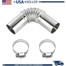 2pcs 25mm Stainless Steel Air Parking Heater Exhaust Pipe Tube Elbowcolor 1 Pcs