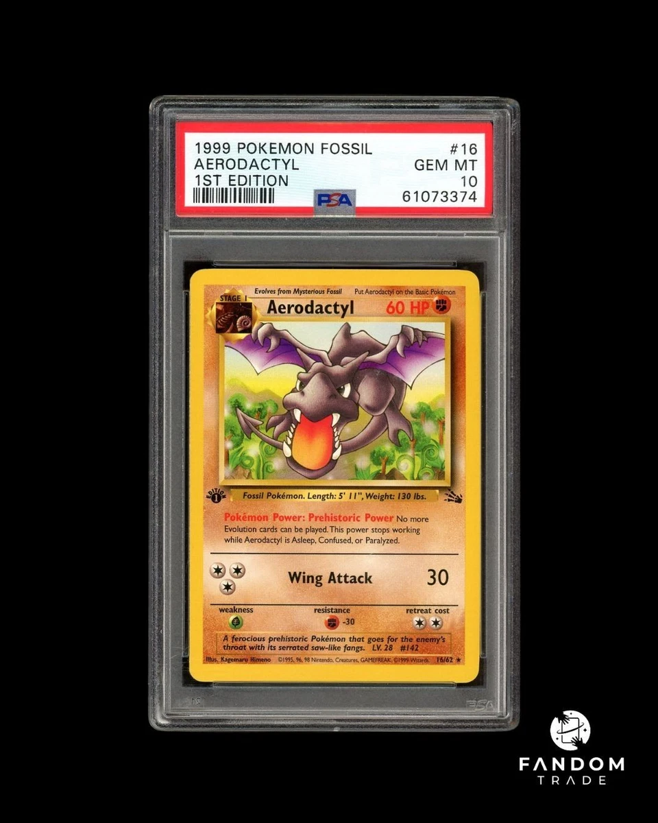 First Edition Pokémon Individual Fossil Cards for sale | eBay