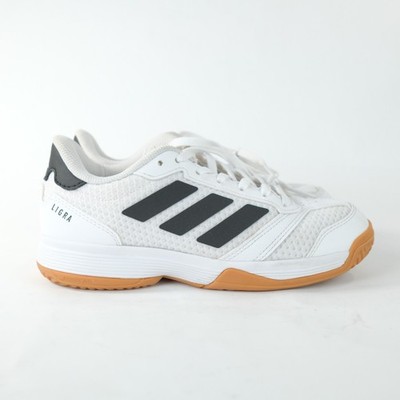 Adidas Ligra 8 Indoor Little Big Kid Size 3 *GREAT COND!