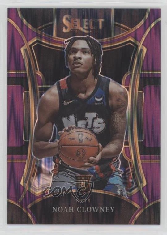 2023 Select Mezzanine Level Purple Flash Prizm /175 Noah Clowney #325 Rookie RC