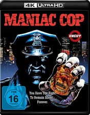 Maniac Cop uncut 4K Ultra HD 4K UHD Blu-ray Bruce Campbell UK IMPORT