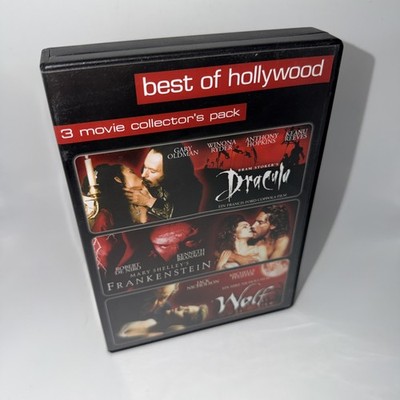 Dracula / Frankenstein / Wolf - 3 Movie Collector s Pack - Best Of Hollywood DVD