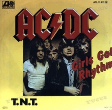 AC/DC - Girls Got Rhythm / T.N.T. 7" (VG+/VG) .*