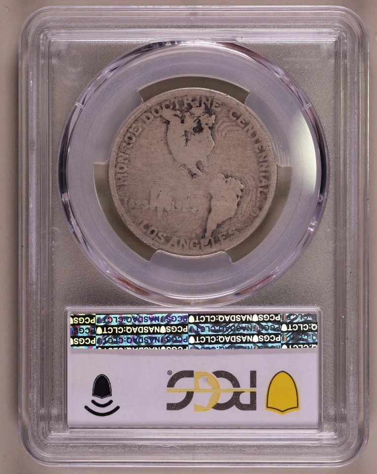 1923-S Monroe Low Ball Half Dollar PCGS AG03 ***RARE LOW BALL COIN*** - Image 2 of 4