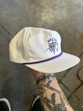 Vtg World Youth Day 1993 Hat Regency Made In USA Rope Snap Back Trucker Cap
