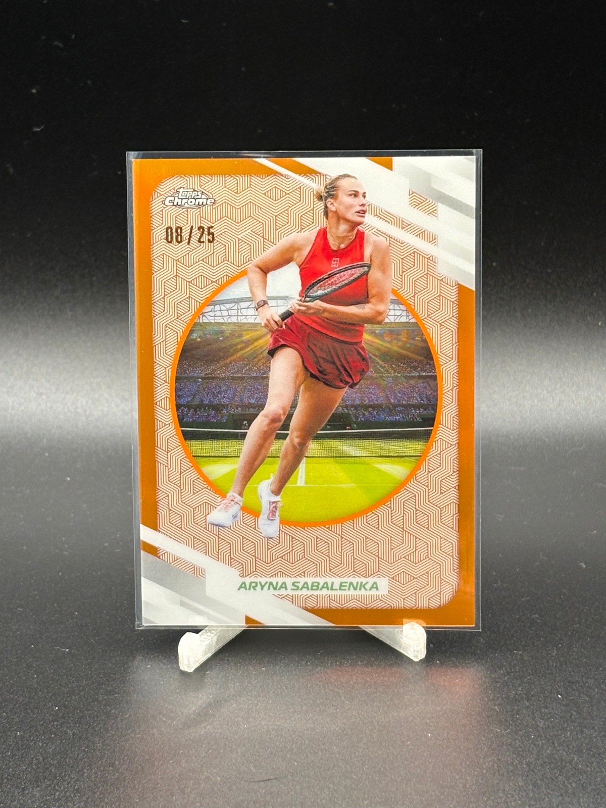 2026 topps chrome Aryna Sabalenka #25 orange refractor /25