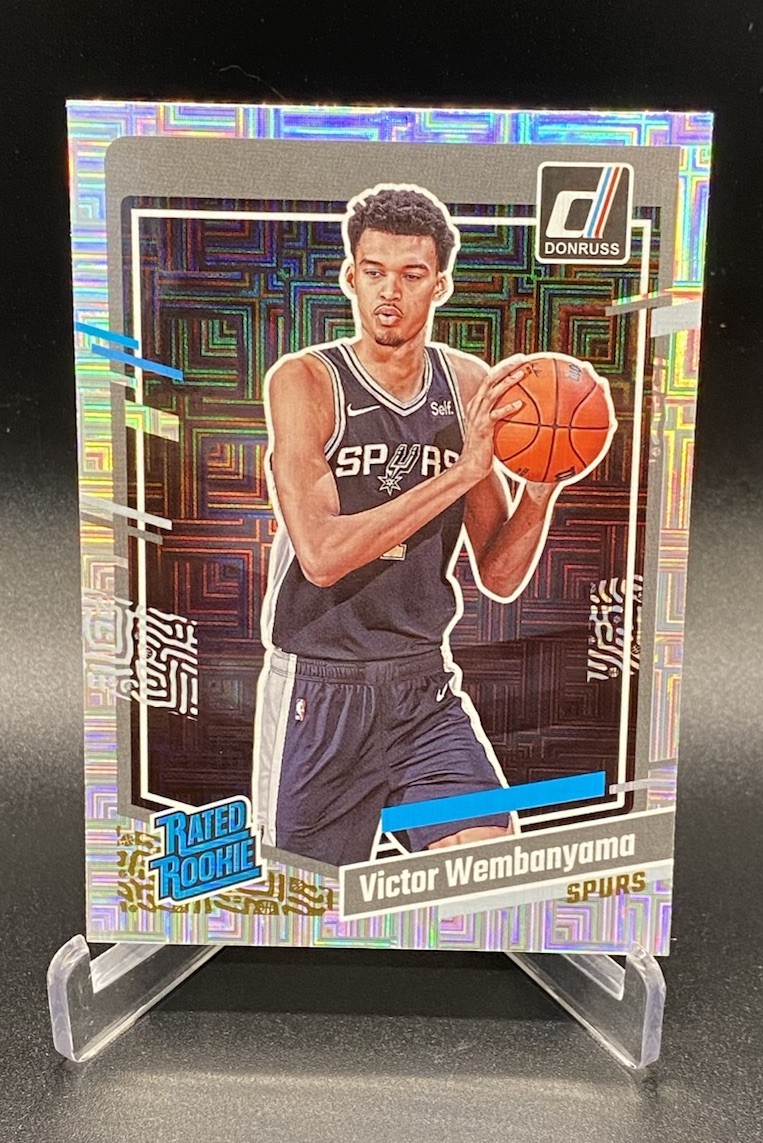 2023-24 Panini Donruss - Rated Rookie Victor Wembanyama #220 Choice Mojo (RC)