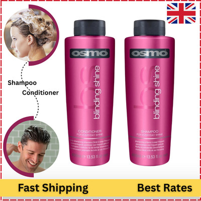 Osmo Blinding Shine Shampoo & Conditioner 400ml Set | High Gloss Salon Formula