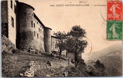 42 SAINT VICTOR SUR LOIRE - das Kloster.