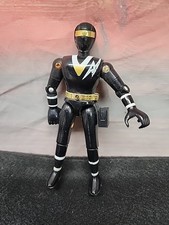 1995 Mighty Morphin Power Rangers 5” Black Alien Ranger Figure Bandai rare