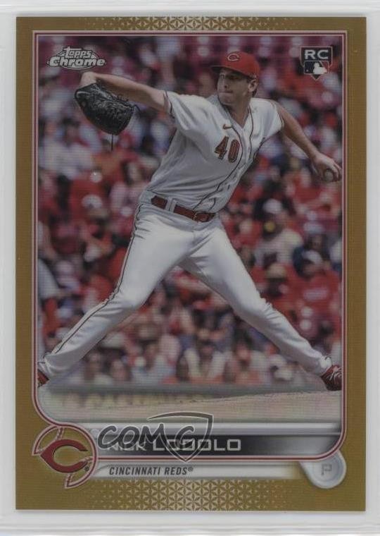 2022 Topps Chrome Update Gold Refractor 12/50 Nick Lodolo #USC123 12b0