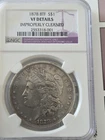 1878 8TF Morgan Dollar $1 NGC VF
