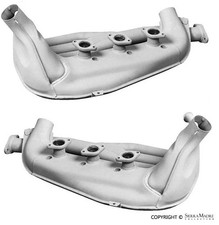 Porsche Heat Exchanger Set - 911 Carbcis Smc-212-set Smc212set Porsche Heat Exchanger Set - 911 Carbcis Smc-212-set Smc212set