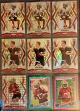 San Francisco 49ers Rookie Football Card Lot Optic Phoenix Panini NFL