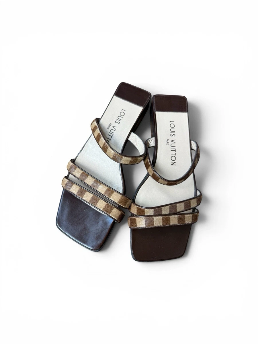Louis Vuitton Damier Shoes In Women's Sandals & Flip Flops | eBay