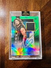 2020 Topps Fully Loaded Auto AJ Styles Superstar Gear Relics #SG-AJ Serial #/50