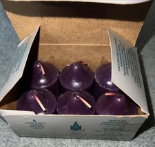 NOS PartyLite Votive Candles Midnight Blossom Purple Retired 6
