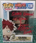 Naruto Shippuden Gaara Funko Pop #728 Signed By Liam O’Brien JSA COA - RARE!