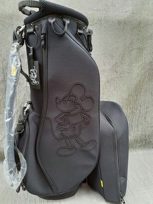 新品 BLACK MICKEY スタンドバッグ Disney Black Mickey Stand Caddy Bag | eBay