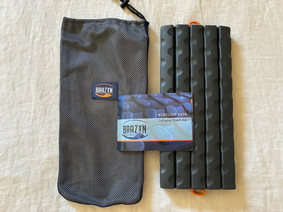 Brazyn Morph Foam Roller Collapsible Travel Stretch Workout 14''