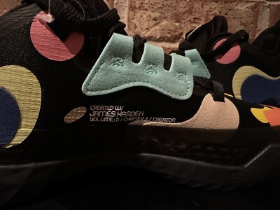New 10 Adidas Harden Vol. 5 Futurenatural Black Multicolor