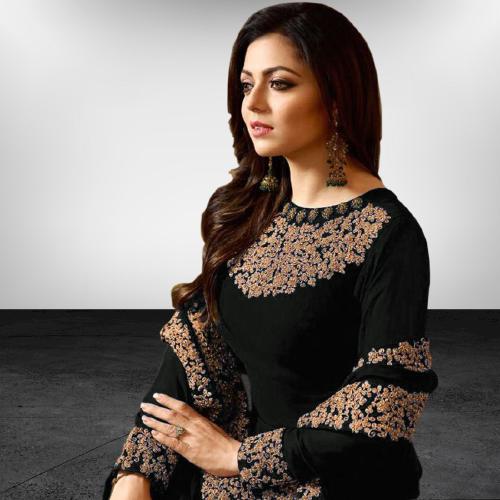 Pakistani Green Salwar Kameez Indian Designer Dress Wedding Women Plazzo  Suit | eBay