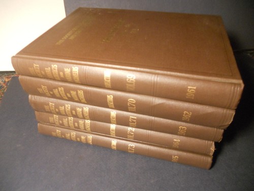 Gesellschaft der Marinearchitekten und Marineingenieure 1961 1962 1963 1964 1965 HB