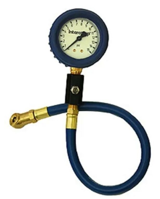 015 PSI Glow in The Dark Deluxe Tire Pressure Gauge P/n