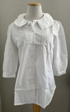 Vintage Uniflair White Nurse Uniform Scrub Top Shirt Size Small New in Package