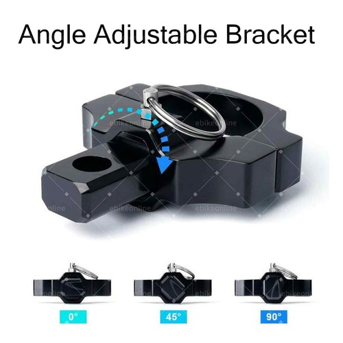 1pc Flagpole LED Whip Lamp Base Antenna Reverse Light Installation Bracket - Picture 3 of 10