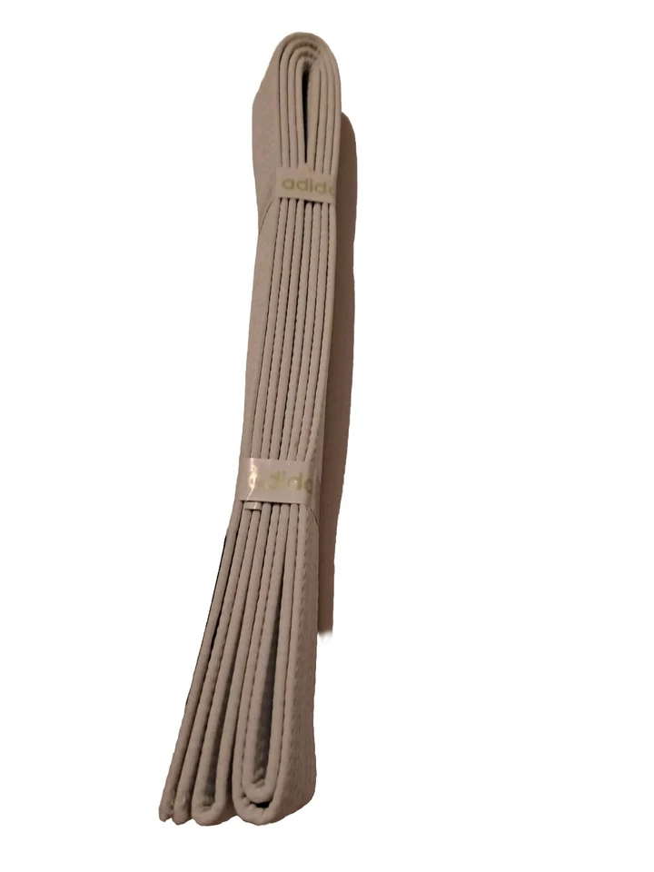 Cinturón Adidas Artes Marciales Talla 6(320)cm Color Blanco Cinturón Nuevo Foto 4 de 4