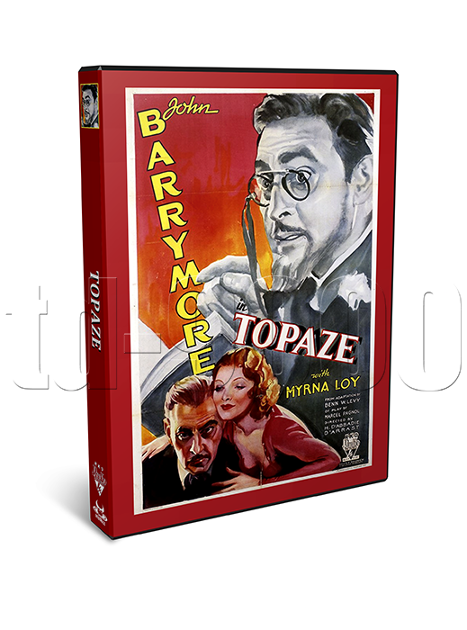Topaze (1933) John Barrymore Comedy, Drama Movie on DVD