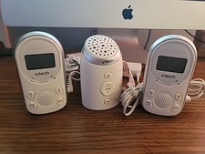 Vtech Digital Audio Monitor Model TM8212-2 with Two Cordless Parent Units