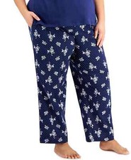 Charter Club Women's Cotton Knit Pajama Pants XS, S, M, L, XL, 2XL