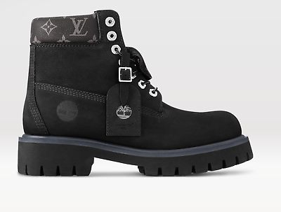 Louis Vuitton x Timberland Ankle Boot Black Size 11.5 US | eBay Louis Vuitton x Timberland Ankle Boot Black Size 11.5 US | eBay