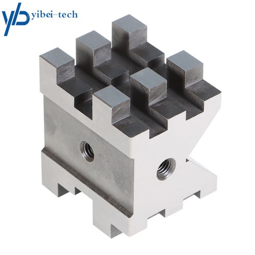 2-3/8" × 2-3/4" × 2" Precision Multi-Use V-Block and Clamp Set Hardened Steel - Picture 9 of 12