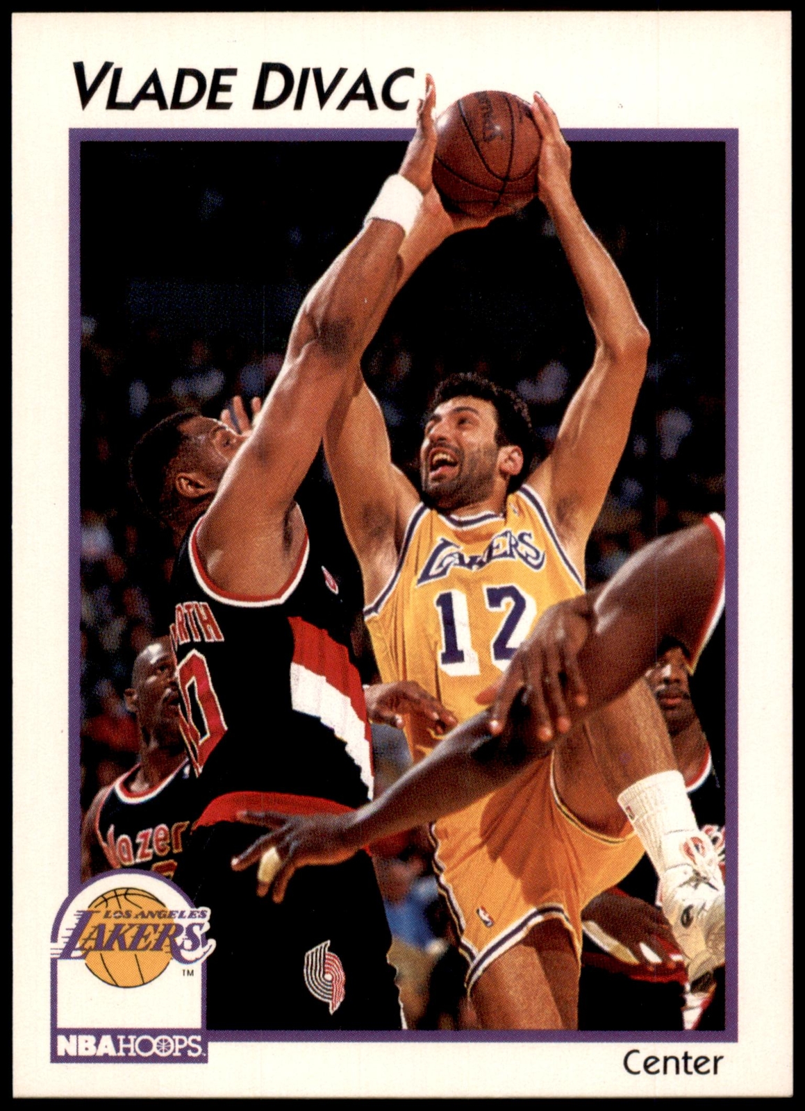 Vlade Divac #20 1991-92 Hoops McDonald's