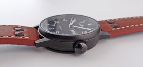 Fortis Pilot's Watch, ref. 595.10.46.1 40 mm PVD coated Auto winding - Picture 3 of 6