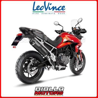 14352EB AUSPUFF LEOVINCE TRIUMPH TIGER 850/900 GT/RALLY/PRO 2023 - LV ONE EVO BL